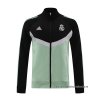 Chaqueta del Real Madrid 2024-2025 Negro Verde Chaqueta del Real Madrid 2024-2025 Negro Verde