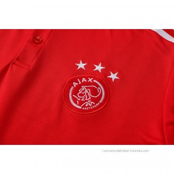 Conjunto Polo del Ajax 2021-2022 Rojo