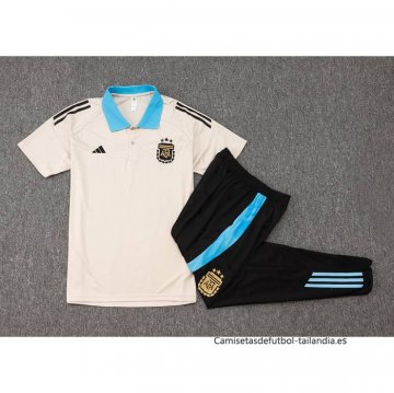 Conjunto Polo del Argentina 2024-2025 Amarillo