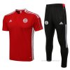Conjunto Polo del Bayern Munich 2021-2022 Rojo
