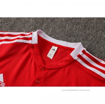 Conjunto Polo del Bayern Munich 2021-2022 Rojo