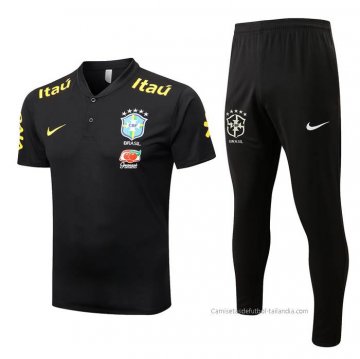 Conjunto Polo del Brasil 2022-2023 Negro Conjunto Polo del Brasil 2022-2023 Negro