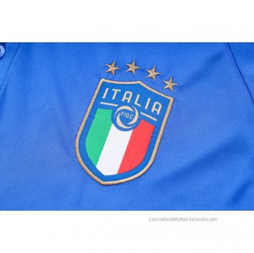 Conjunto Polo del Italia 2023-2024 Azul