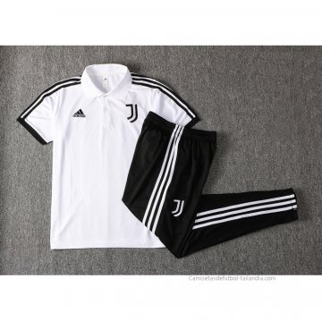 Conjunto Polo del Juventus 2021-2022 Blanco