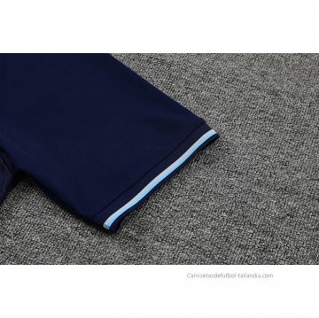 Conjunto Polo del Manchester City 2022-2023 Azul Marino