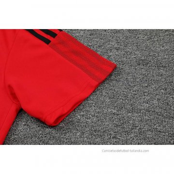 Conjunto Polo del Manchester United 2022-2023 Rojo