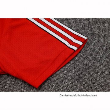 Conjunto Polo del Manchester United 2025-2026 Rojo