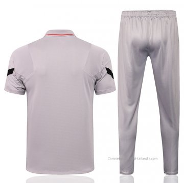 Conjunto Polo del Paris Saint-Germain 2021-2022 Gris