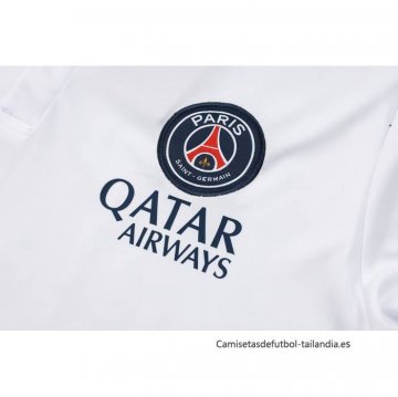 Conjunto Polo del Paris Saint-Germain 2024-2025 Blanco