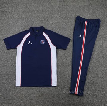 Conjunto Polo del Paris Saint-Germain Jordan 2022-2023 Azul Marino
