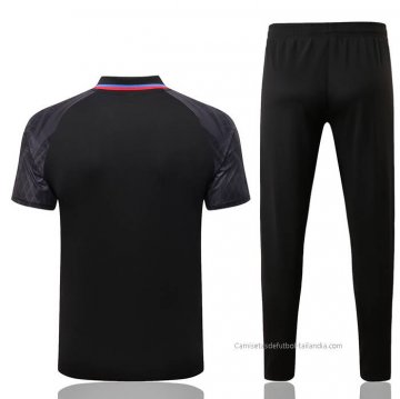 Conjunto Polo del Paris Saint-Germain Jordan 2022-2023 Negro