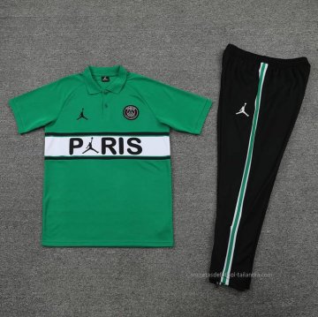 Conjunto Polo del Paris Saint-Germain Jordan 2022-2023 Verde