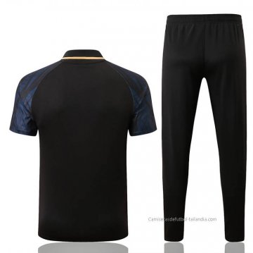 Conjunto Polo del Portugal 2022-2023 Negro