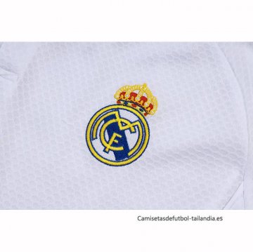 Conjunto Polo del Real Madrid 2025-2026 Blanco Azul