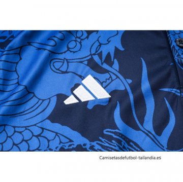 Conjunto Polo del Real Madrid Dragon 2024-2025 Azul