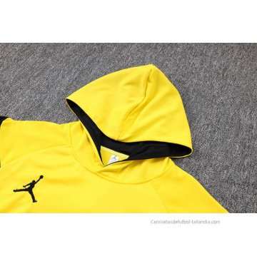 Sudadera con Capucha del Paris Saint-Germain Jordan 2023-2024 Amarillo