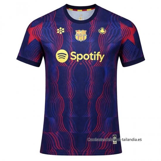 Tailandia Camiseta Barcelona Special 2026-2027 Azul Rojo - Haga un click en la imagen para cerrar