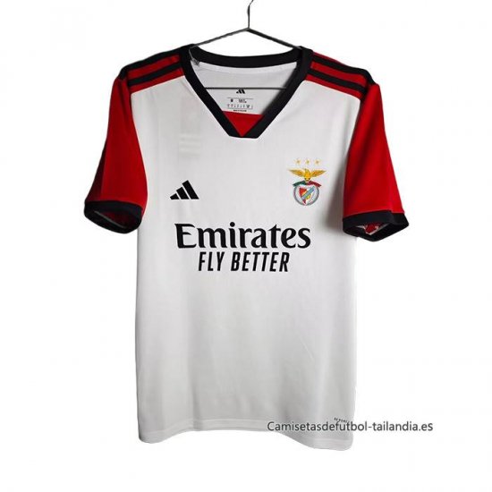 Tailandia Camiseta Benfica Special 2025-2026 Blanco Rojo - Haga un click en la imagen para cerrar
