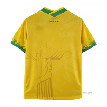 Tailandia Camiseta Brasil Classic 2022 Amarillo