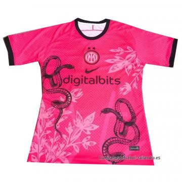 Tailandia Camiseta Inter Milan Dragon 2024-2025 Rosa Tailandia Camiseta Inter Milan Dragon 2024-2025 Rosa