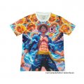 Tailandia Camiseta Japon Anime 2025 Naranja Azul