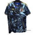 Tailandia Camiseta Japon Y-3 Anime 2025-2026 Azul