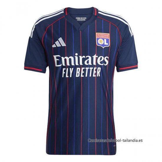 Tailandia 2ª Camiseta Lyon 2025-2026 - Haga un click en la imagen para cerrar