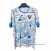 Tailandia Camiseta Malaga Special 2025-2026 Blanco Azul
