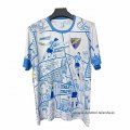 Tailandia Camiseta Malaga Special 2025-2026 Blanco Azul