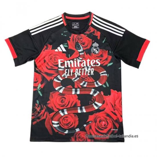 Tailandia Camiseta Real Madrid Dragon 2025-2026 Rojo - Haga un click en la imagen para cerrar