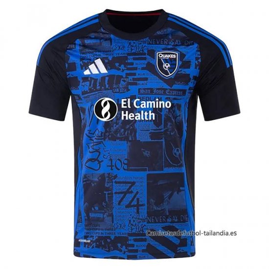 Tailandia 1ª Camiseta San Jose Earthquakes 2025 - Haga un click en la imagen para cerrar