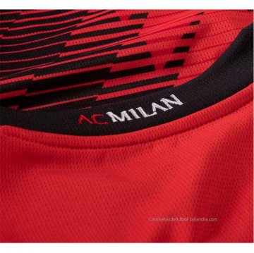1ª Camiseta AC Milan Manga Larga 2023-2024