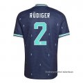 2ª Camiseta Alemania Jugador Antonio Rudiger 2026