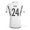 1ª Camiseta Alemania Jugador Koch 2022