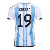 1ª Camiseta Argentina Jugador Correa 2022