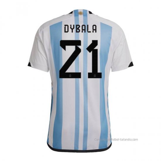 1ª Camiseta Argentina Jugador Dybala 2022 - Haga un click en la imagen para cerrar