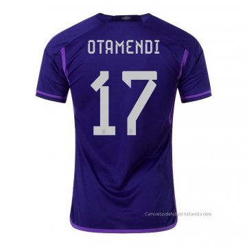 2ª Camiseta Argentina Jugador Otamendi 2022 2ª Camiseta Argentina Jugador Otamendi 2022