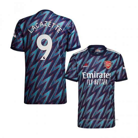 Camiseta Arsenal Jugador Lacazette 3ª2021-2022 - Haga un click en la imagen para cerrar
