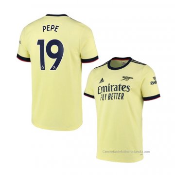 2ª Camiseta Arsenal Jugador Pepe 2021-2022 2ª Camiseta Arsenal Jugador Pepe 2021-2022