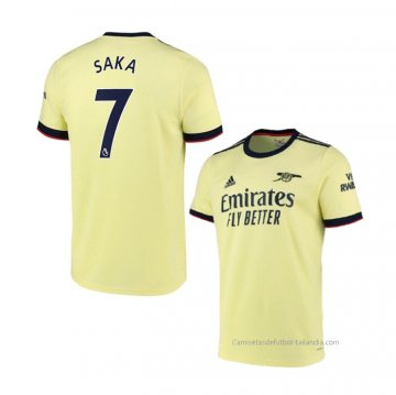 2ª Camiseta Arsenal Jugador Saka 2021-2022 2ª Camiseta Arsenal Jugador Saka 2021-2022