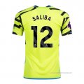 2ª Camiseta Arsenal Jugador Saliba 2023-2024