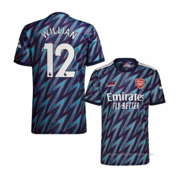 3ª Camiseta Arsenal Jugador Willian 2021-2022