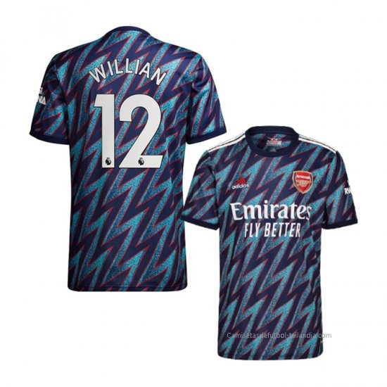 3ª Camiseta Arsenal Jugador Willian 2021-2022 - Haga un click en la imagen para cerrar