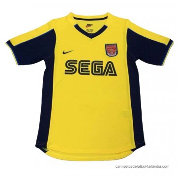 2ª Camiseta Arsenal Retro 2000 2ª Camiseta Arsenal Retro 2000