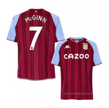 1ª Camiseta Aston Villa Jugador McGinn 2021-2022 1ª Camiseta Aston Villa Jugador McGinn 2021-2022