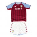 1ª Camiseta Aston Villa Nino 2021-2022