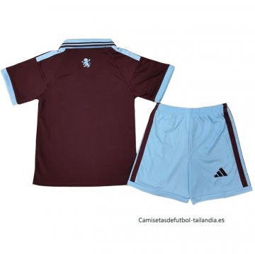 1ª Camiseta Aston Villa Nino 2026-2027