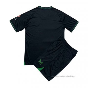 1ª Camiseta Aston Villa Portero Nino 2023-2024