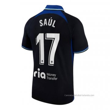 2ª Camiseta Atletico Madrid Jugador Saul 2022-2023 2ª Camiseta Atletico Madrid Jugador Saul 2022-2023