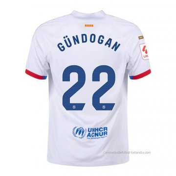 2ª Camiseta Barcelona Jugador Gundogan 2023-2024 2ª Camiseta Barcelona Jugador Gundogan 2023-2024